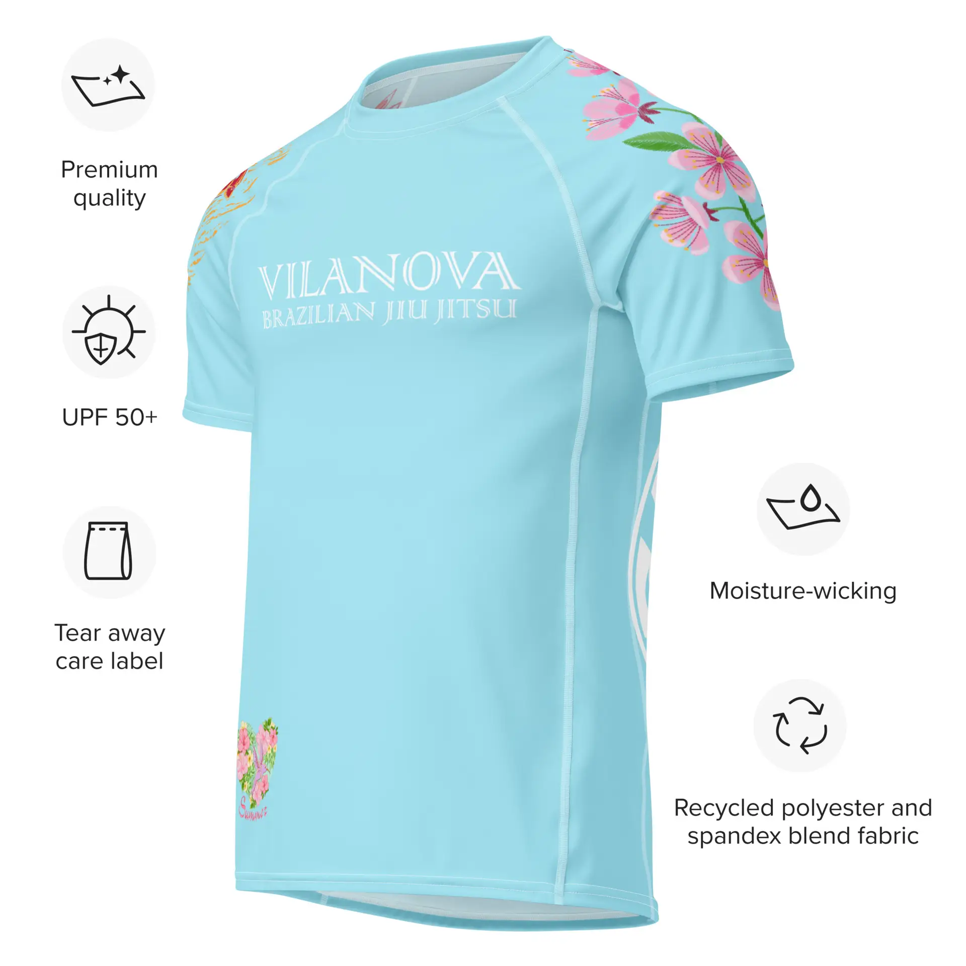 Women’s "VBJJ Summer" Rash Guard