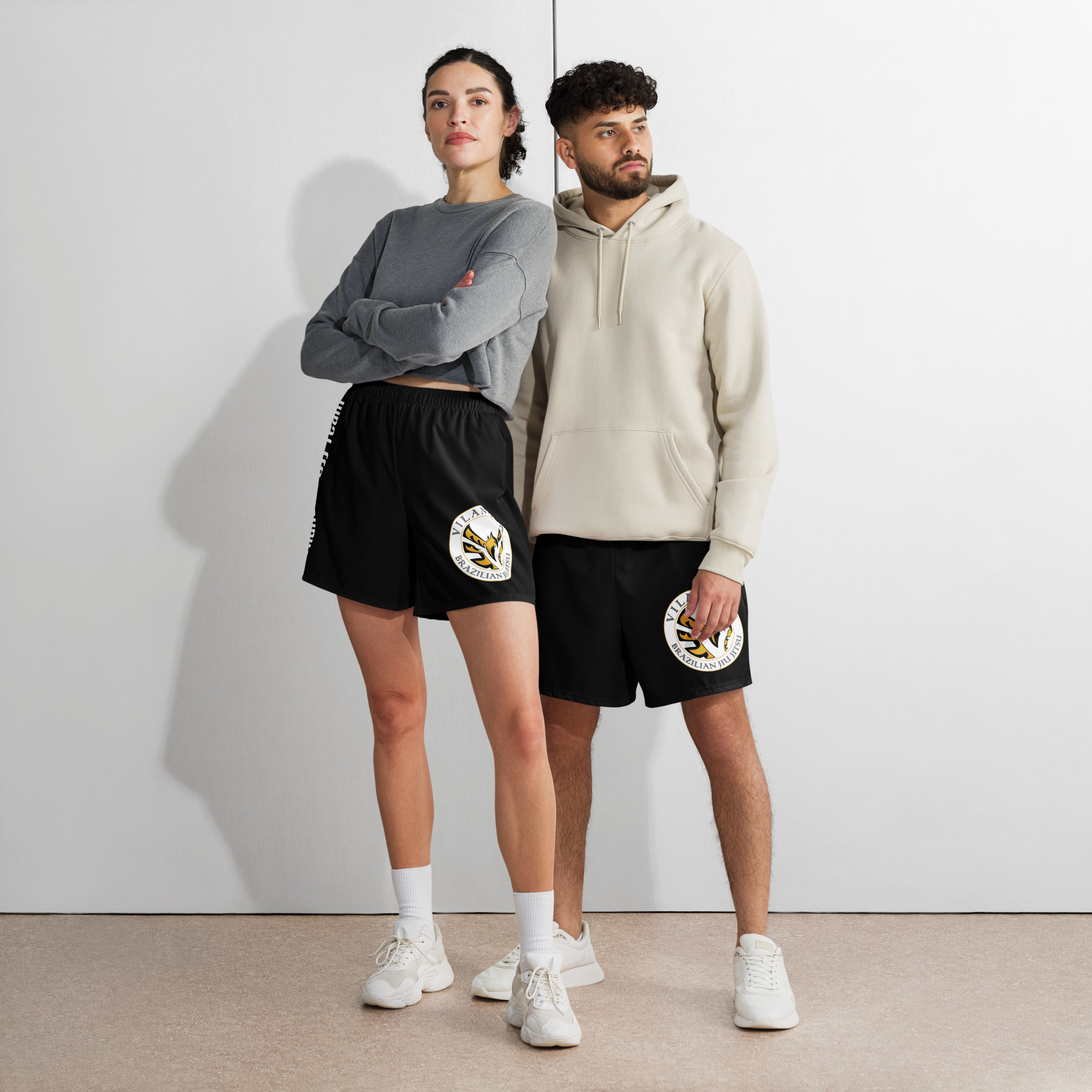 Unisex Athletic Long Shorts VBJJ TEAM