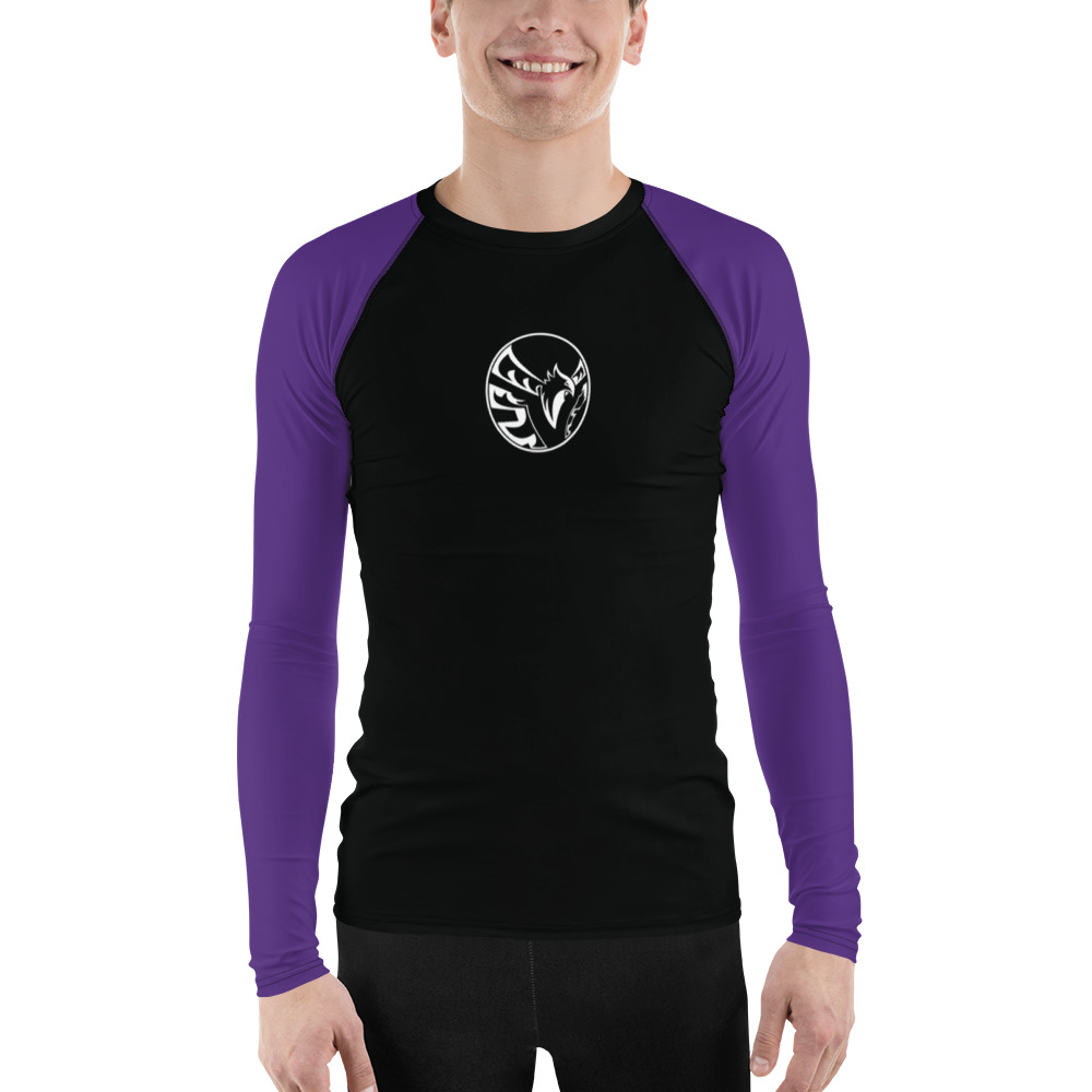 Men's Rash Guard Purple
