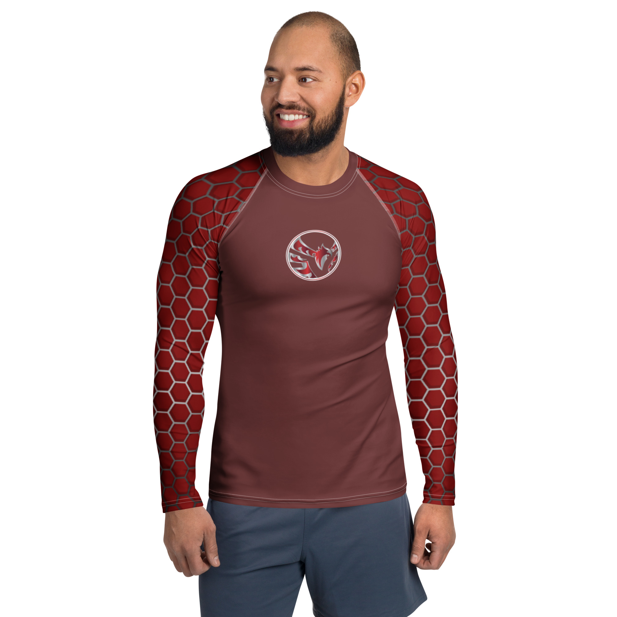 Men's Rash Guard - RED