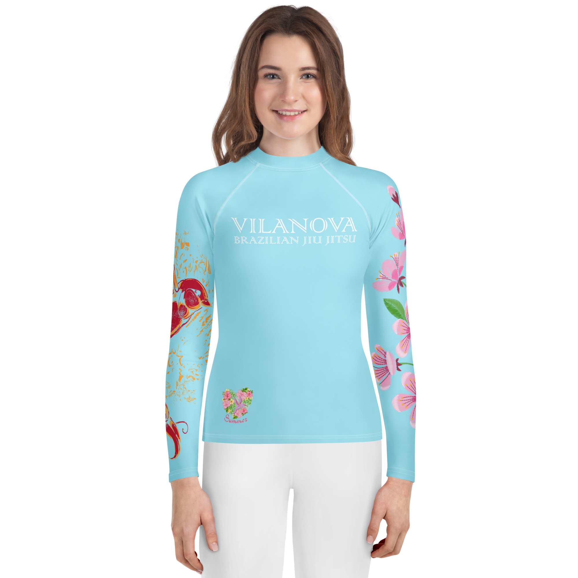 Youth "VBJJ Summer" Rash Guard